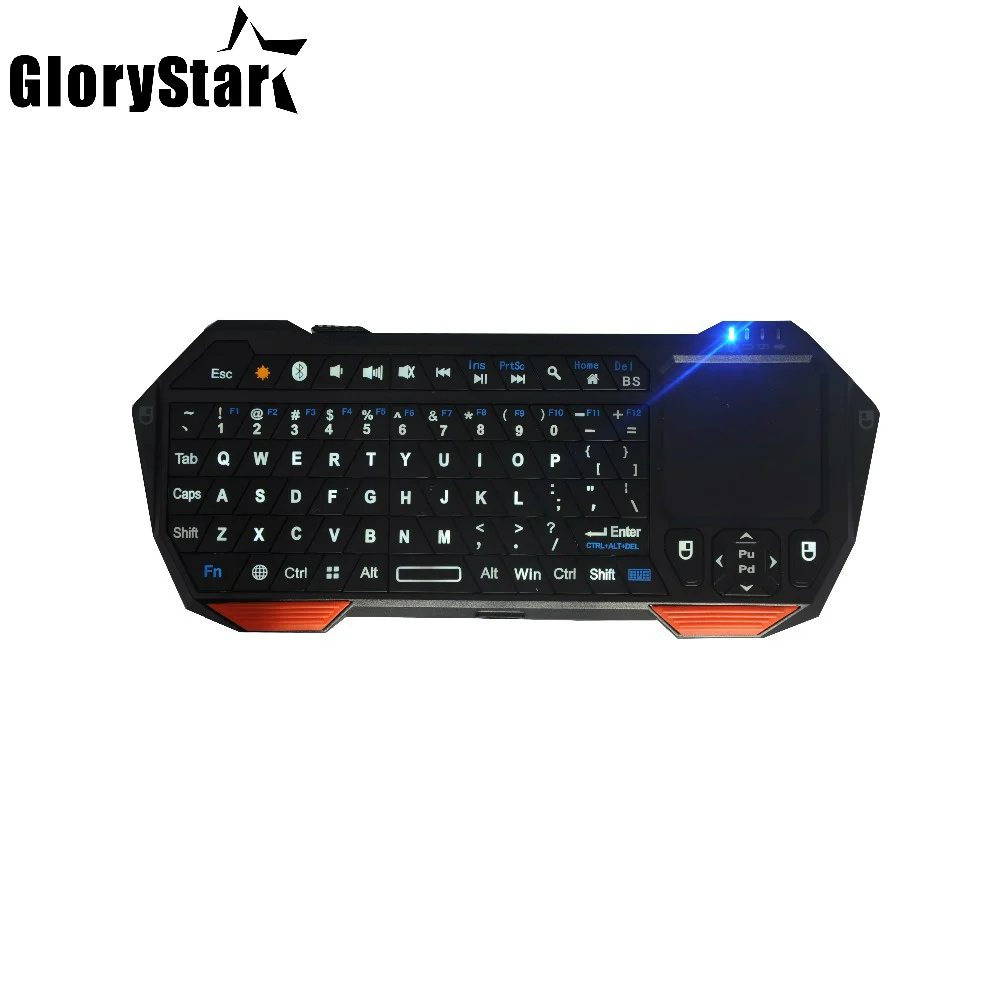 

Blutooth Keyboard Mini Slim Bluetooth Backlight Keyboard for Mac IPad-Laptop PC Android Tab PS3 Bluetooth Version Blutooth V3.0