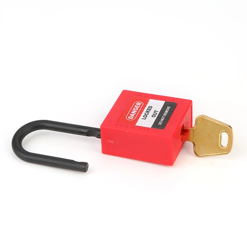Lockey Mini 25 мм * диаметр. 4 пластиковая Скоба безопасности Padlock Pad Блокировка PS25P|Замки|