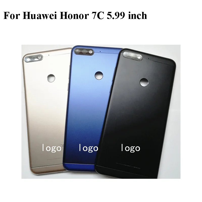 5 99 дюймовый чехол для Huawei Honor 7C 7 C задняя крышка телефона + стекло задней камеры