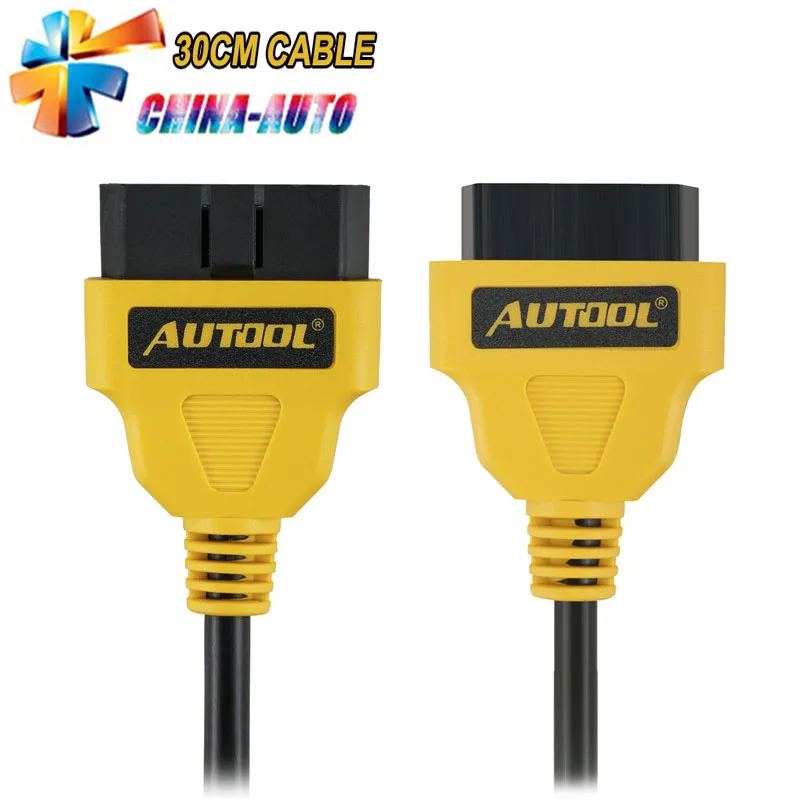 

2019 Newest 30 CM OBD II Extension Cable OBD 2 II female Diagnostic Tool Scanner Code Reader Adapter Car Connector Cable
