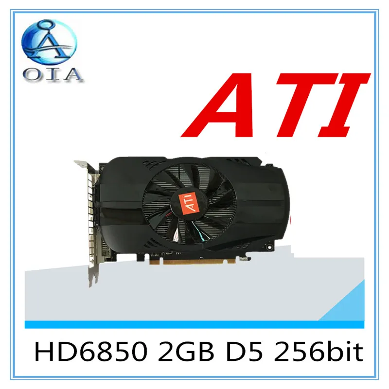 

New Original Desktop Graphics Card ATI HD6850 2GB D5 256bit  Independent Game Video Card New  card free shipping