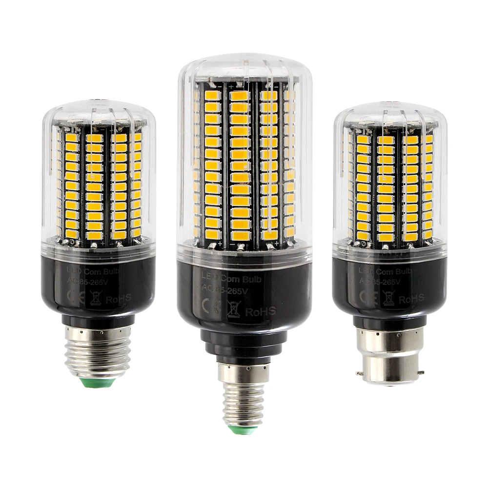 

1pcs Smart IC 5736 SMD Corn Light Chandelier E27 E14 B22 3.5W 5W 7W 9W 12W 15W AC85-265V Super Bright Constant Current Led Lamp