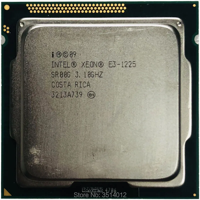 

Intel Xeon E3-1225 E3 1225 3.1 GHz Quad-Core CPU Processor 6M 95W LGA 1155