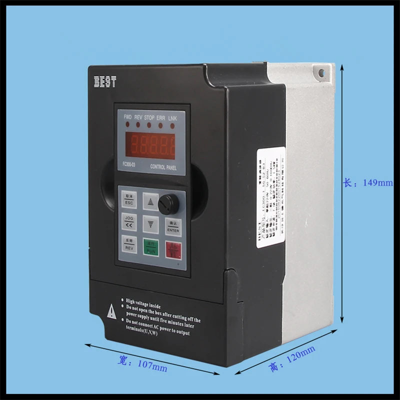 

CNC Wood Engraving Machine Frequency Conversion Engraving Machine Frequency Converter 4kw 380V Electric Spindle Speed Controller