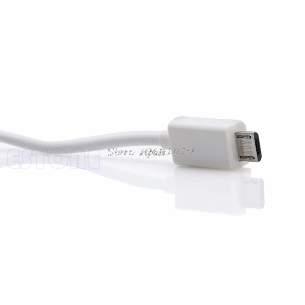 USB 10 футов 3 м Micro Power зарядный кабель шнур для контроллера PS4 Xbox One белый|Кабели