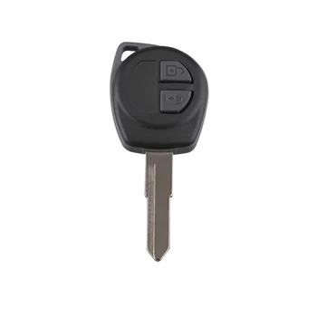 

2 Buttons Remote key Case Shell with Button Pad for Suzuki Igins Alto SX4 Vauxhall Agila 2005-2010 Replacement Fob Shell