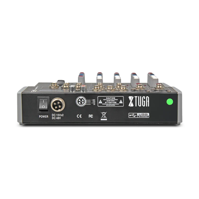 Xtuga MX8 профессиональный звуковой микшер звуковая консоль DJ машина 8 каналов