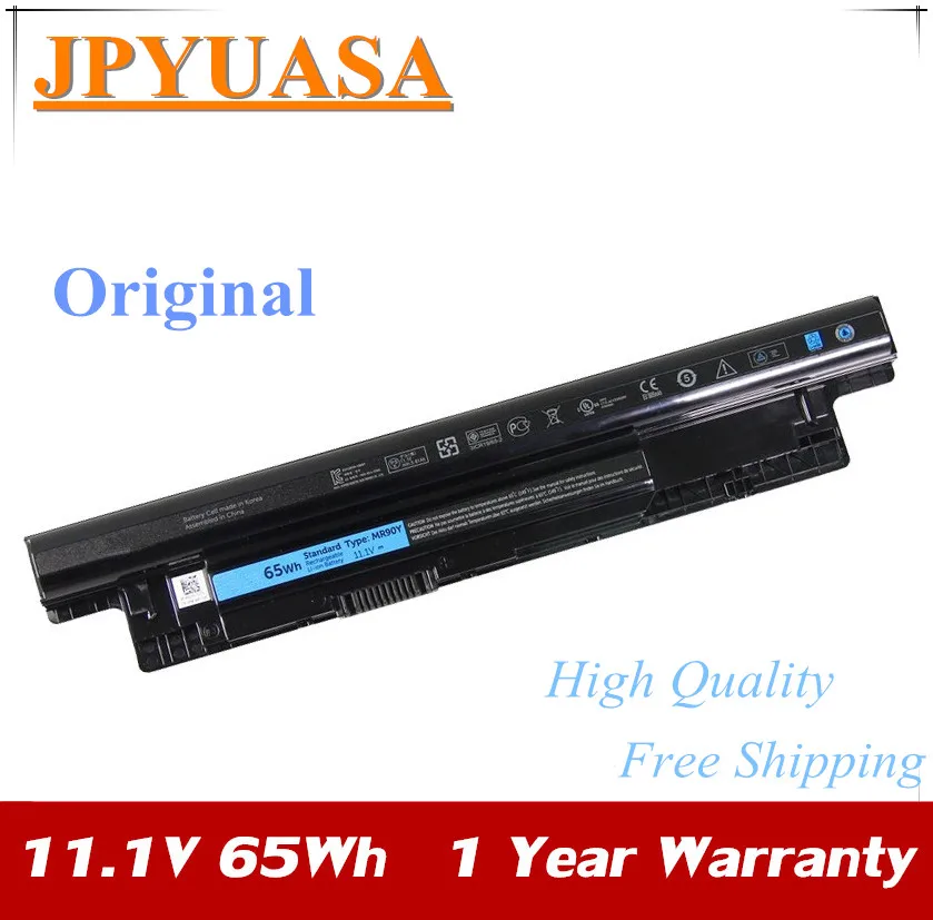 

JPYUASA 11.1V 65Wh Original MR90Y Laptop Battery For Dell Inspiron 14 15 3421 5421 5437 3521 5521 5537 3721 3737 5721 3440 3540