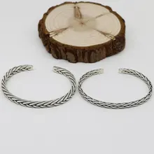 Звездном Модные украшения S925 стерлингового серебра Ретро тайское серебро Винтаж Стиль открытые Для мужчин и Для женщин