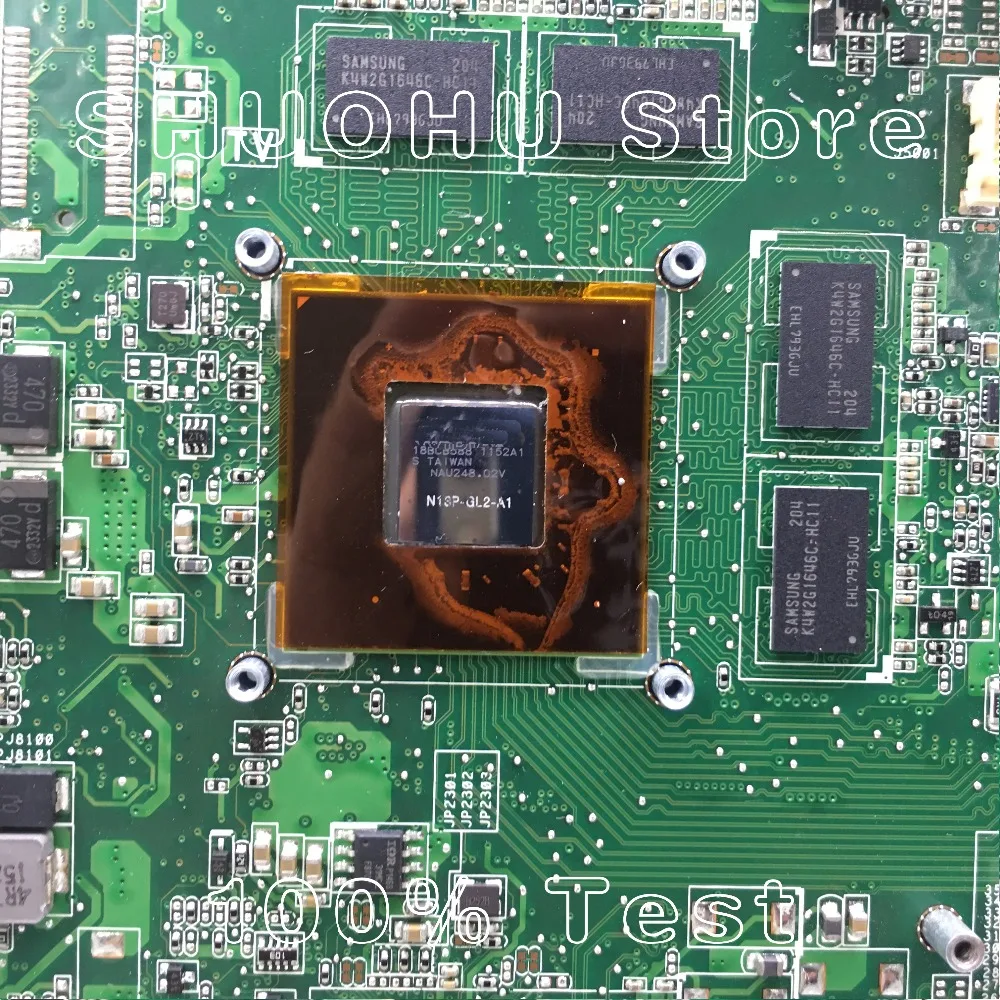 Материнская плата KEFU для ноутбука ASUS GT630/2 ГБ 4 слота N53SN N53SM N53SV N53S протестированная