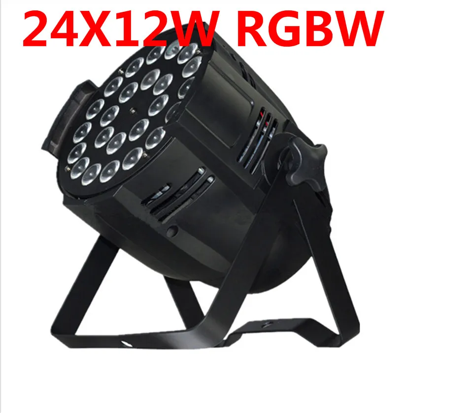

24x12 W 4in1 rgbw LED DJ par latas aluminio aleacion Conchas etapa luz DMX Luz
