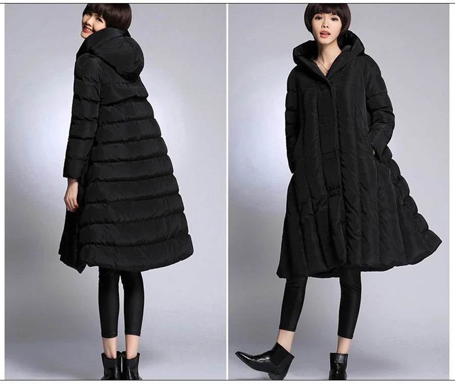 S-7XL, роскошная зимняя куртка, винтажное пальто, светильник, корейский пух, для женщин, ультра, s, парка, длинные пальто, большого размера плюс, ветровка