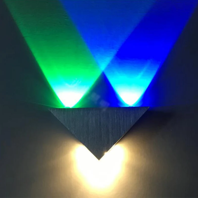 

Litwod B1 z20 Led Wall Lamp 3W Aluminum Body Triangle Wall Light For Home Lighting Luminaire Bathroom Light Fixture Wall Sconce