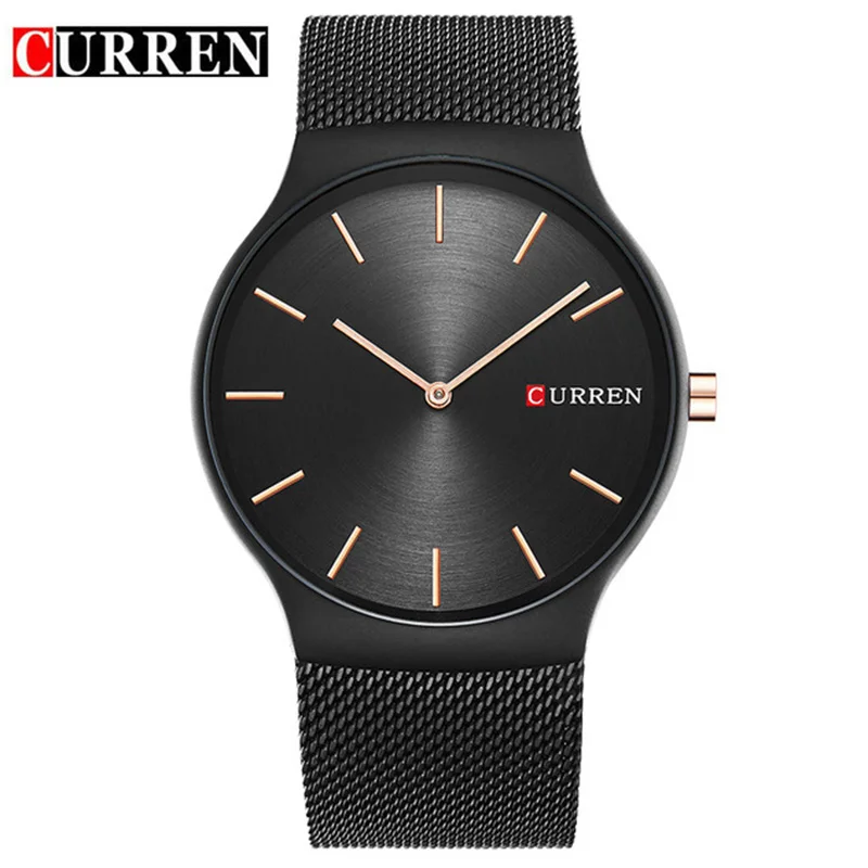 

Curren Watches 2018 Men Watch Top Brand Luxury Stainless Steel Sport Clock Men Watches Stainless Steel Mens Watches Luxury Brand