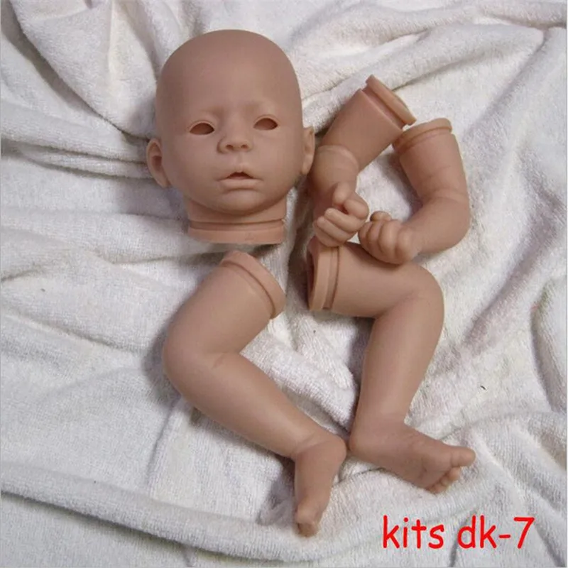 Reborn Doll Kits for 21inches Soft Vinyl Reborn Baby Dolls Accessories for DIY Realistic Toys for