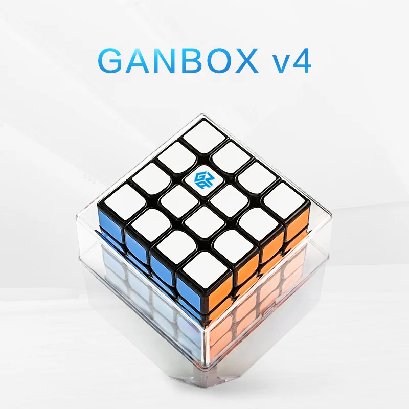 Cubos de Velocidade Brinquedo das Crianças 4 por 4 Cubo Magnético 4x4 Mágica 4x4x4 Velocidade Gan460m Magico Quebra-cabeça Profissional Gan 460 m 5 velocidade gan460m cubo magico 4 por 4
