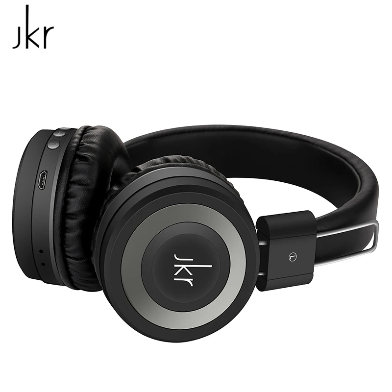 

Bluetooth Headphone Support FM Radio TF Card JKR 210B Bluetooth Headset Wireless Earphone Stereo Music with Micophone Lordzmix