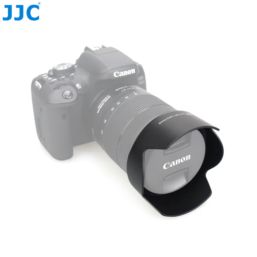 JJC LH-73D штык Бленды для объективов Canon EF-S 18-135 мм f/3.5-5.6 IS USM Объектив заменяет Canon EW-73D