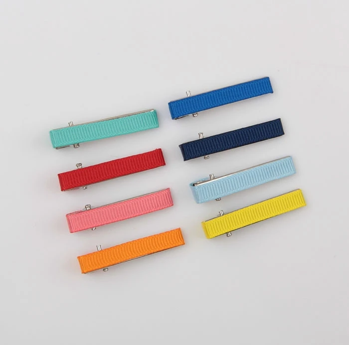 Заколки для волос 50 шт./лот 1 6 дюйма с лентой|alligator clips for hair|hair clipclips hair |