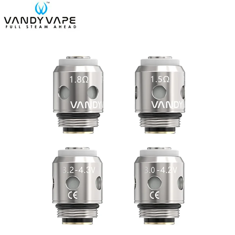 5 шт./лот Vandy Vape AP BSKR катушка 1.5ohm и 1.8ohm для kit MTL SUB бак электронная сигаретные