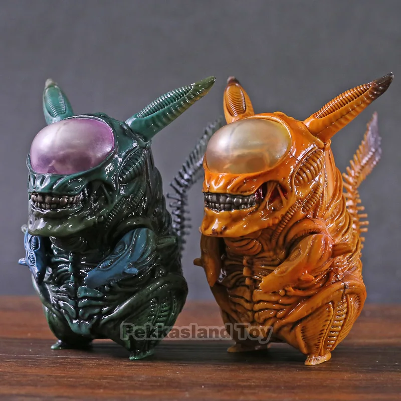 Pokemon Pikachu Alien Xenomorph Variant Display Collection Toy Doll Model Figure