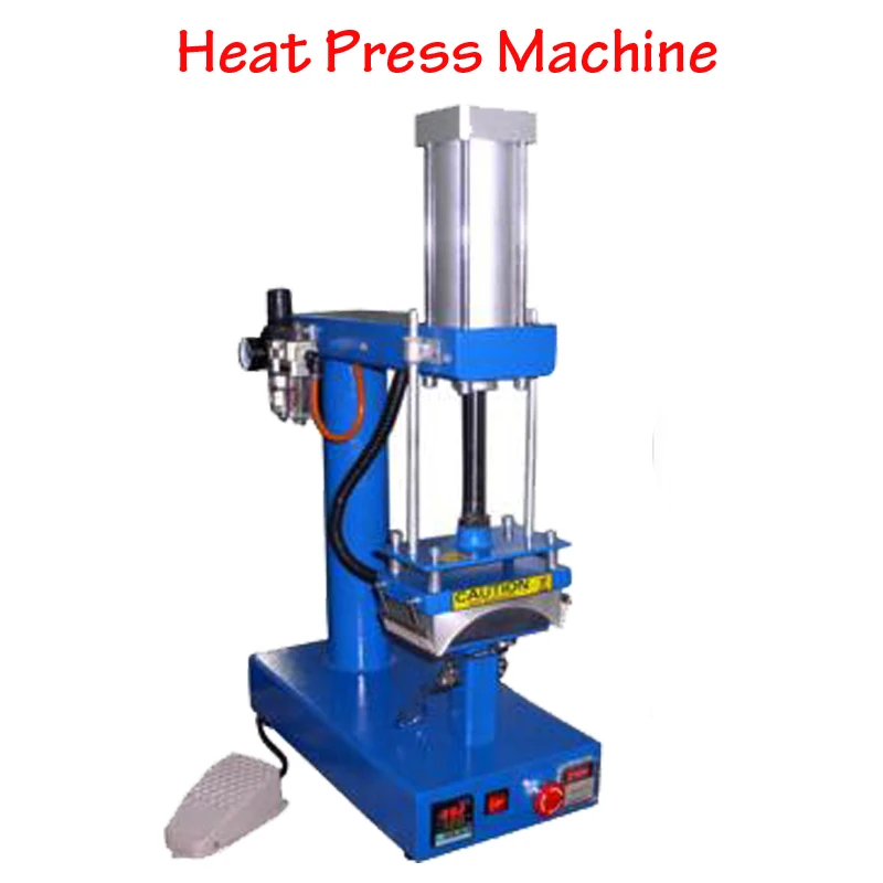 

Pneumatic Cap/Tshirt Sublimation Heat Press Machine Heat Printing Machine With English Manual CP815