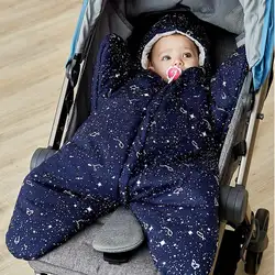 Спальный мешок для малышей детский костюм Морская звезда спальный мешок для новорожденных Коляски зима коляски кровать пеленать Одеяло