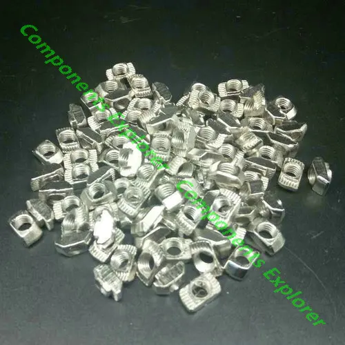 

M5 T Hummer nuts for 2020 extrusion for HyperCube Evolution,100pcs/lot.