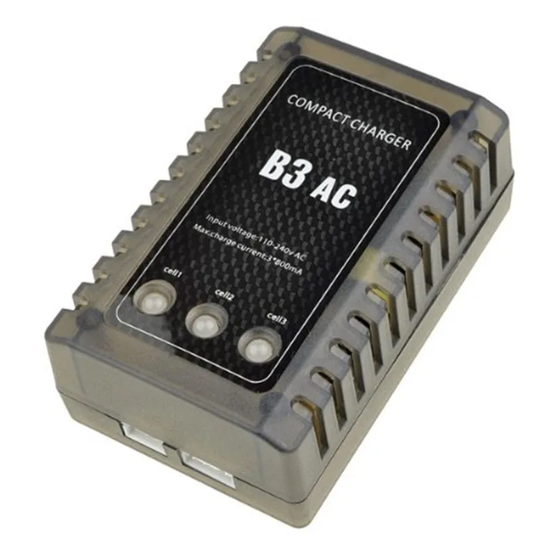 B3 AC 100 ~ 240V 2S 3S литий полимерное балансирующее зарядное устройство для
