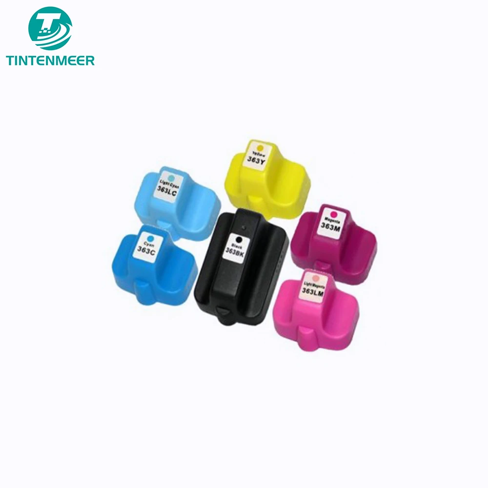 Lot De 6 Cartouches Compatibles HP363 Pour Imprimante PhotoSmart - Non OEM, Neuf