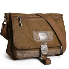 Retro Canvas font b bag b font font b men b font font b shoulder b