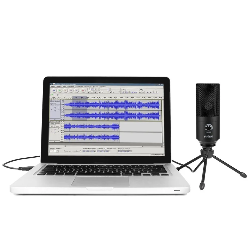 Grabación micrófono USB hembra traje para computadora Windows MacBook de alta sensibilidad para instrumento juego de vídeo grabación K669B - 4
