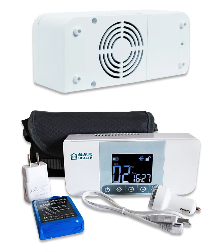 

Free Insulin Cooler Refrigerated Box Portable Drug Reefer Car Small Refrigerator Drug Reefer 2-8 degree LCD Display AC110V~240V