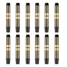 12 штук Премиум 16 граммов латунные баррели дротиков для мягкий наконечник и наконечник для Дротика, сталь