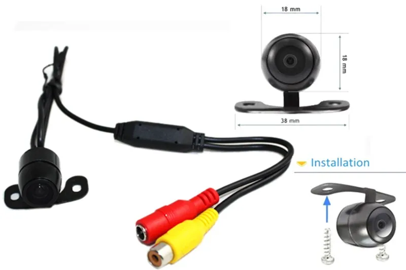 Bluetooth MP5 TF USB 800*480 зеркальный монитор 7 дюймовая панель экран+ беспроводная резервная парковочная Водонепроницаемая камера заднего вида