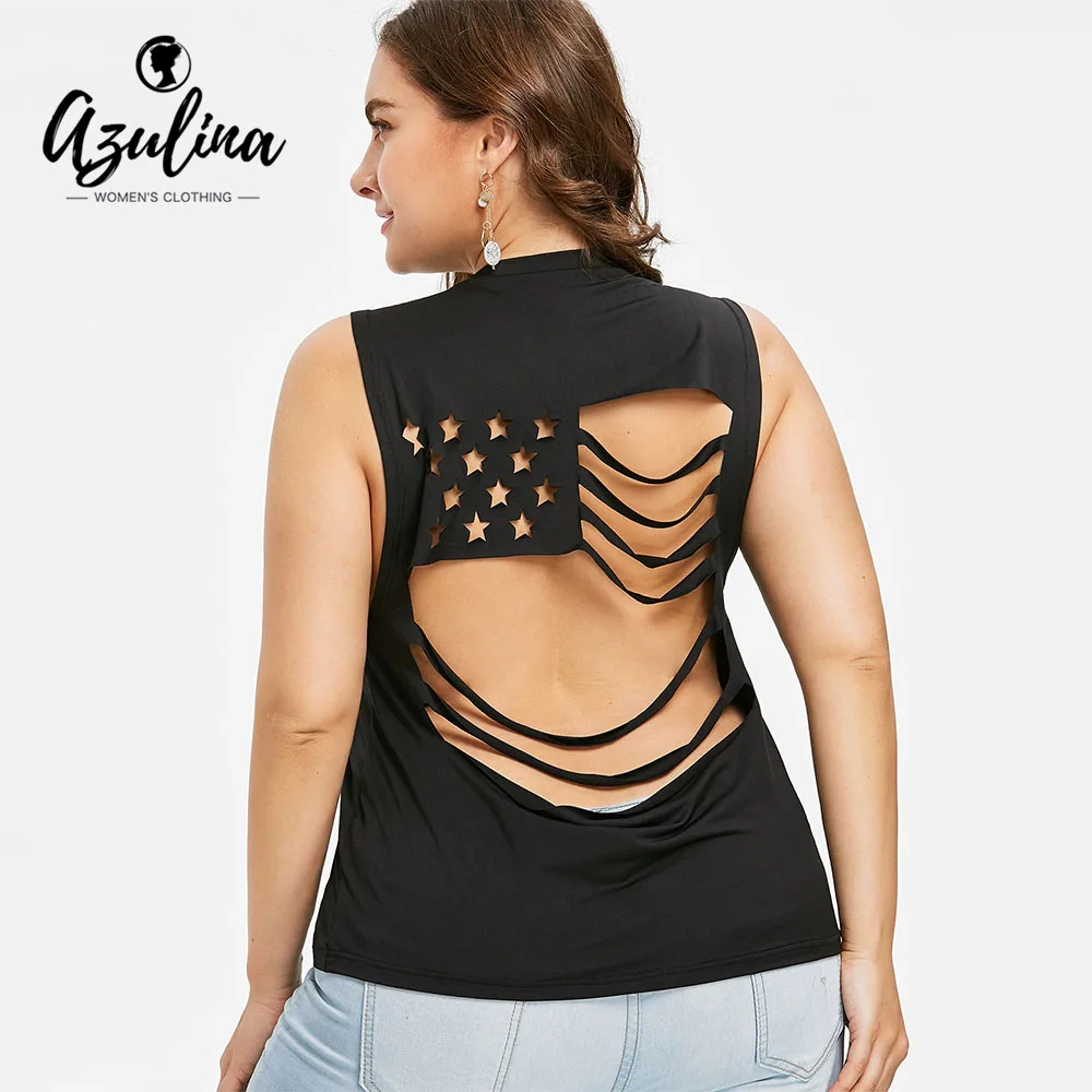 country tank tops plus size