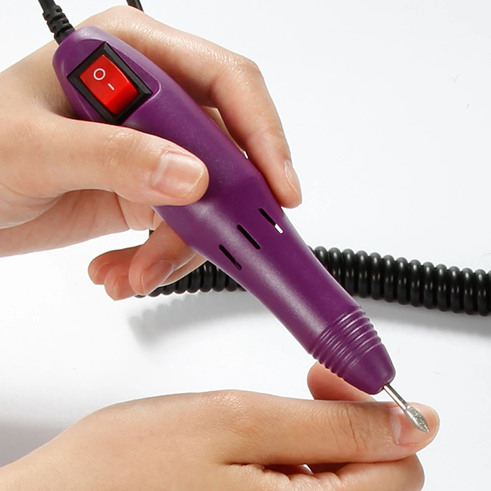 20000RPM Electric Nail Drill Bits Manicure Set Grinding Mill Cutters Gel Cuticle Remover Nail File