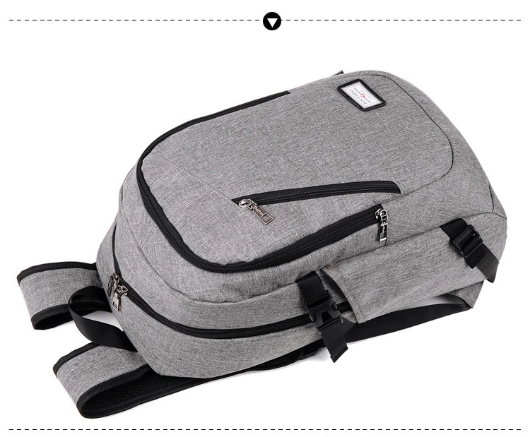 Популярные многофункциональные мужские рюкзаки для ноутбука с зарядкой через USB, уличные сумки, спортивные повседневные Рюкзаки для путешествий, Большой Вместительный рюкзак, сумки для спортзала