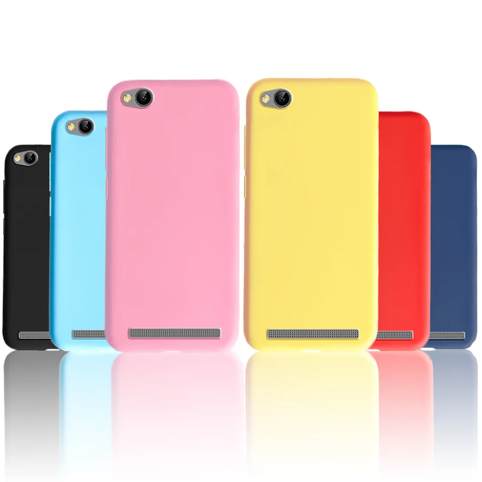

Candy Color Soft TPU Case For Xiaomi Redmi 5A 5 Plus 6 Redmi 7 Case Silicone Matte Phone Cover For Xiaomi Mi A1 5X 8 8lite 9 SE
