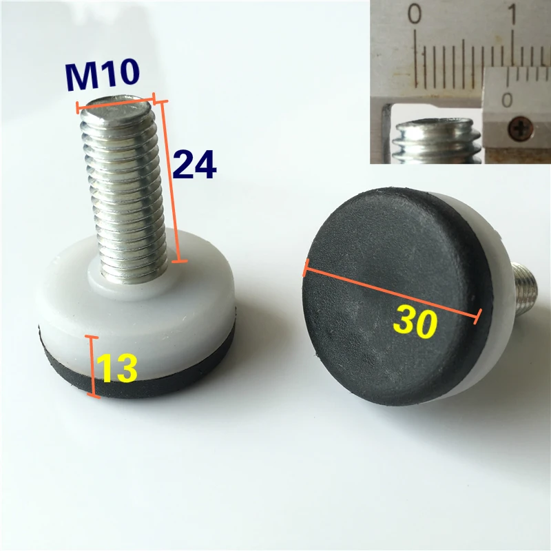 Прямые продажи с фабрики, M10, коврики для мебели, различные стили, регулируемые чашки для ног, винтовые Резиновые опорные ножки, фиксированные ножки