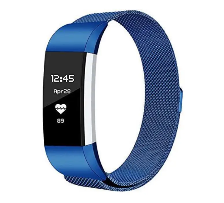 

Hot Milanese Loop strap for Fitbit Charge 2 band wrist band Link Bracelet Stainless Steel for fitbit charge2 metal band