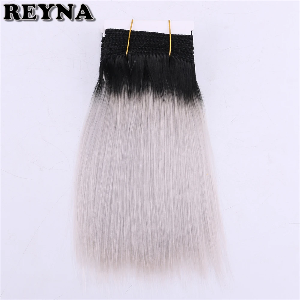 extensão do Cabelo Sintético Ombre feixes 8-20