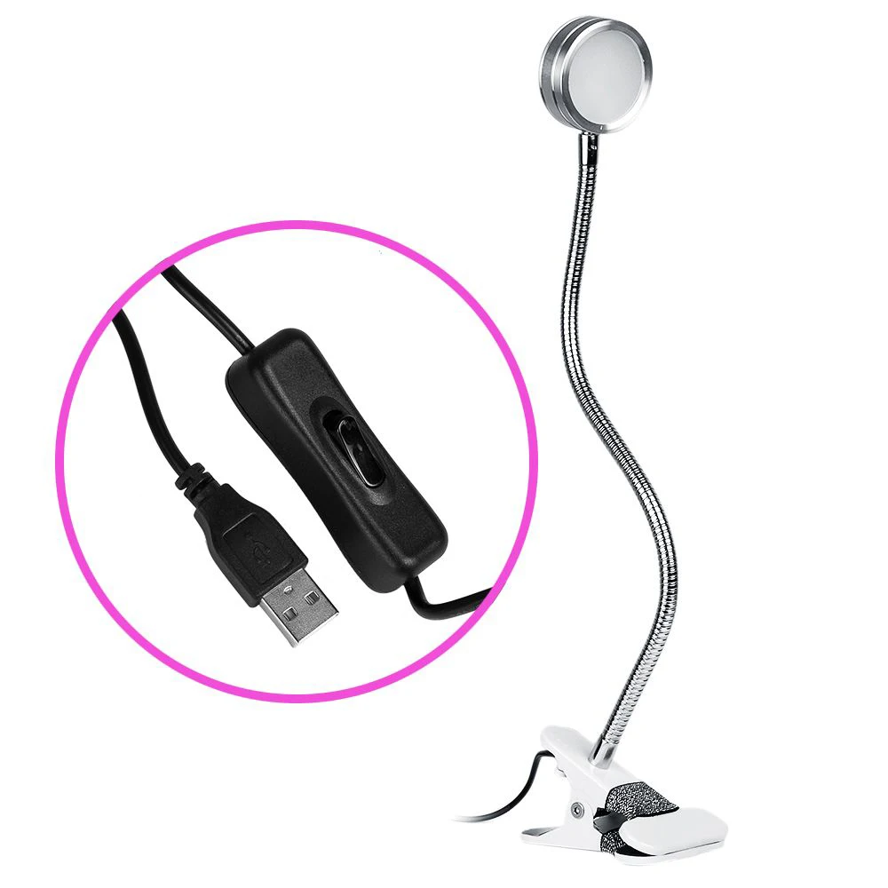

ATOMUS 1pc Professional Permanent Makeup Equipment LED Desk Lamp USB Table Light For Lip Eyebrow Tattooing Microblading Tool