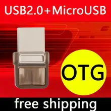 Geniune Ultra Dual флешки OTG USB 2,0 Флешка 8 ГБ 16 ГБ 32 ГБ 64 ГБ 128 ГБ мини Usb флэш-накопитель подарок 1 ТБ 2 ТБ смартфон