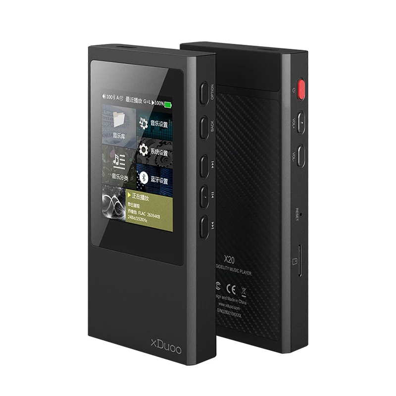 XDuoo X20 High Fidelity Lossless музыка DSD Aptx Bluetooth 4,1 High Fidelity HIFI MP3-плеер