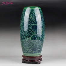 JIA-GUI LUO керамическая ваза винтажный китайский стиль Цветочная композиция сушеная ваза для хранения цветов украшение дома предметы домашнего обихода C016