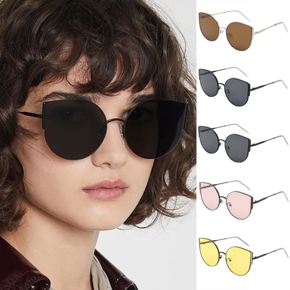 

2019 Fashion Man Women Irregular Shape Sunglasses Glasses Vintage Retro Style Ladies Sunglasses lunette de soleil femme FN80
