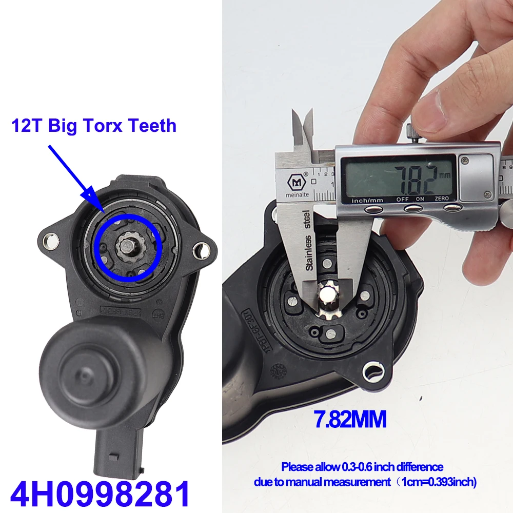 12 лет электронного стояночного тормоза Серводвигатель Задний стояночный тормоз суппорт двигатели для Audi A6 A7 A8 RS6 RS8 8K0998281 4H0998281 4H0 998 281