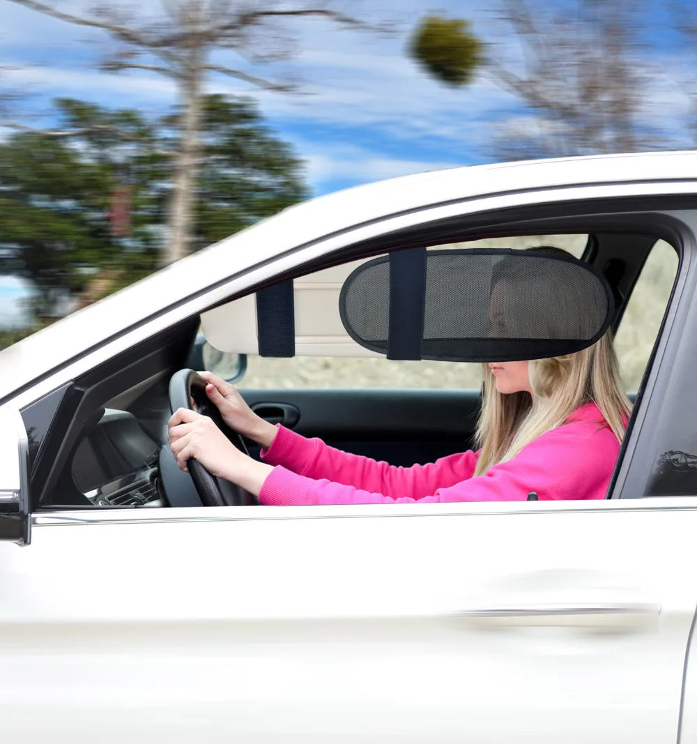 

TFY Anti-Glare Anti-Dazzle Vehicle Visor Sunshade Extender Sun Blocker for Cars, Vans and Trucks