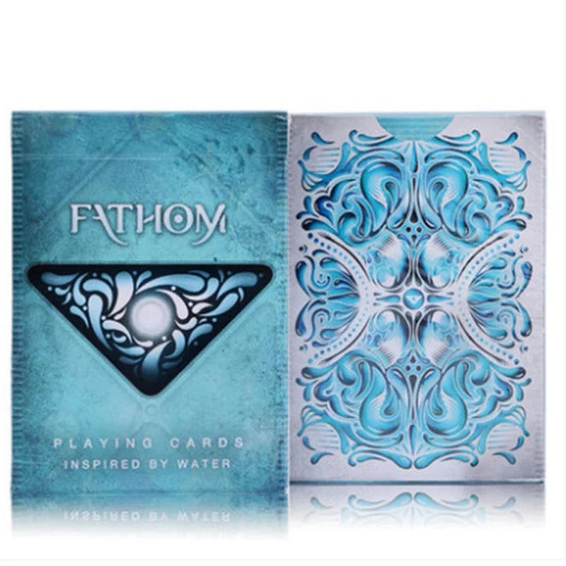 

Fathom Playing Cards Ellusionist Playing Cards New Poker Cards for Magician Collection Card Game